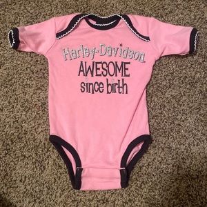 harley davidson onesie